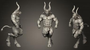 3D model Minotaur Sculpt (STL)